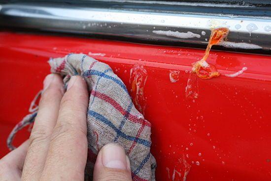 step-by-step process to remove tree sap from car safely at home