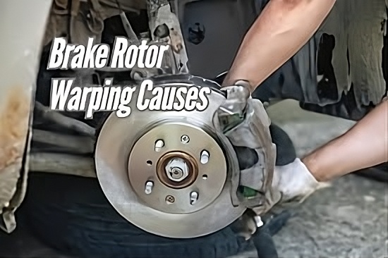 Warped Disc Brake Rotor