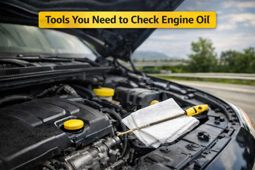 tools you need to check engine oil